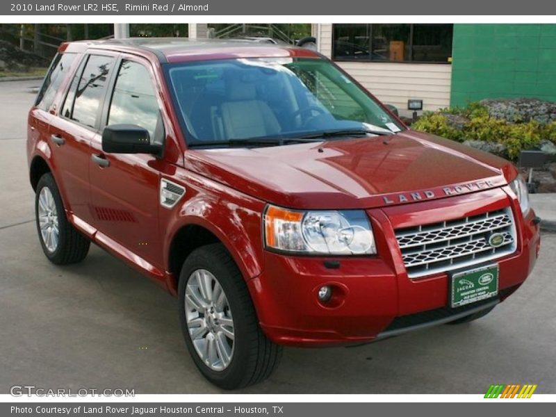 Rimini Red / Almond 2010 Land Rover LR2 HSE