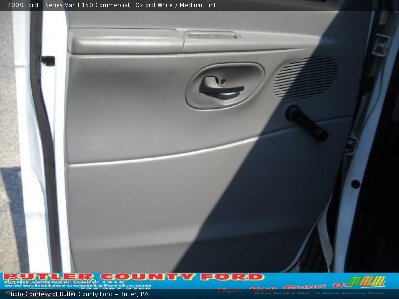 Oxford White / Medium Flint 2008 Ford E Series Van E150 Commercial