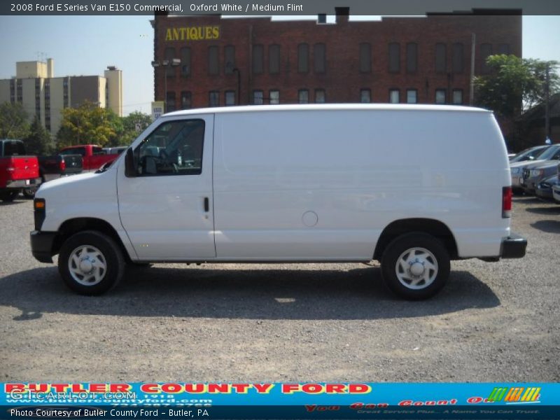Oxford White / Medium Flint 2008 Ford E Series Van E150 Commercial