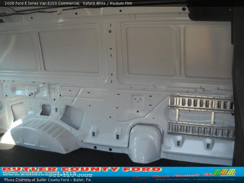 Oxford White / Medium Flint 2008 Ford E Series Van E150 Commercial