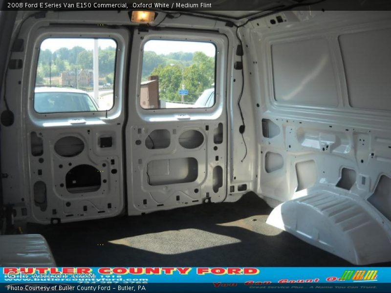 Oxford White / Medium Flint 2008 Ford E Series Van E150 Commercial