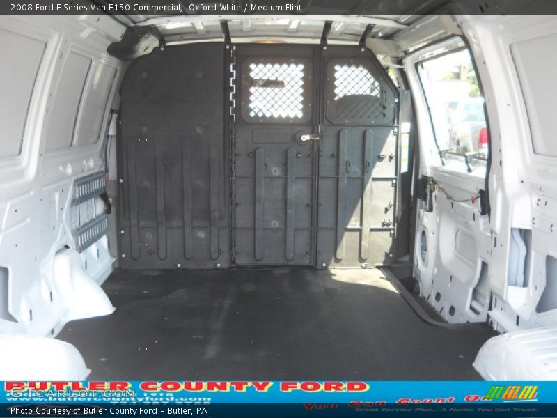 Oxford White / Medium Flint 2008 Ford E Series Van E150 Commercial