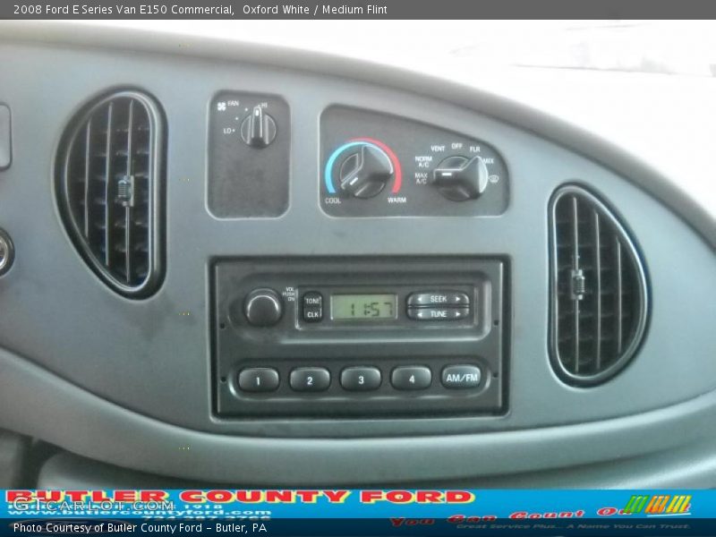 Oxford White / Medium Flint 2008 Ford E Series Van E150 Commercial