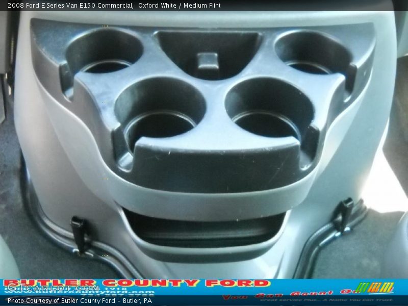 Oxford White / Medium Flint 2008 Ford E Series Van E150 Commercial