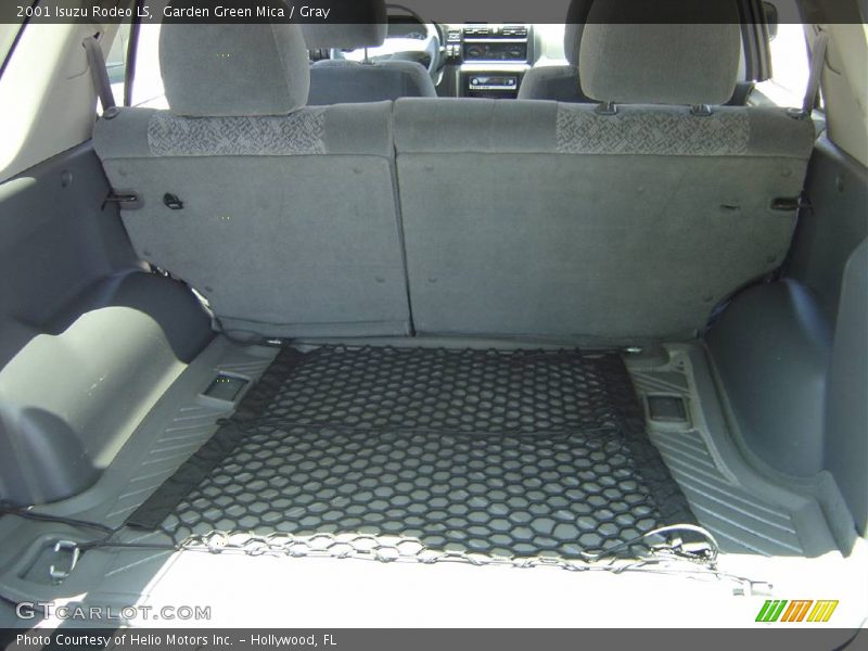 Garden Green Mica / Gray 2001 Isuzu Rodeo LS