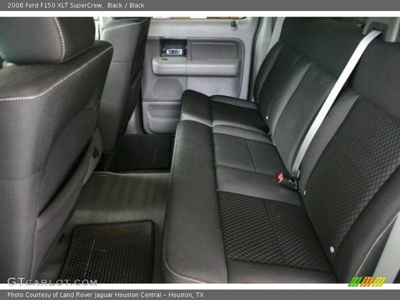 Black / Black 2008 Ford F150 XLT SuperCrew
