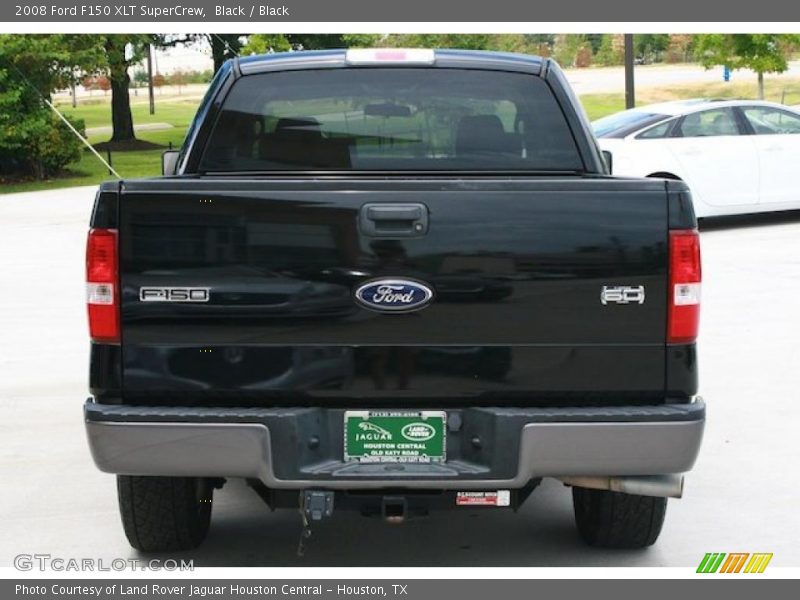 Black / Black 2008 Ford F150 XLT SuperCrew