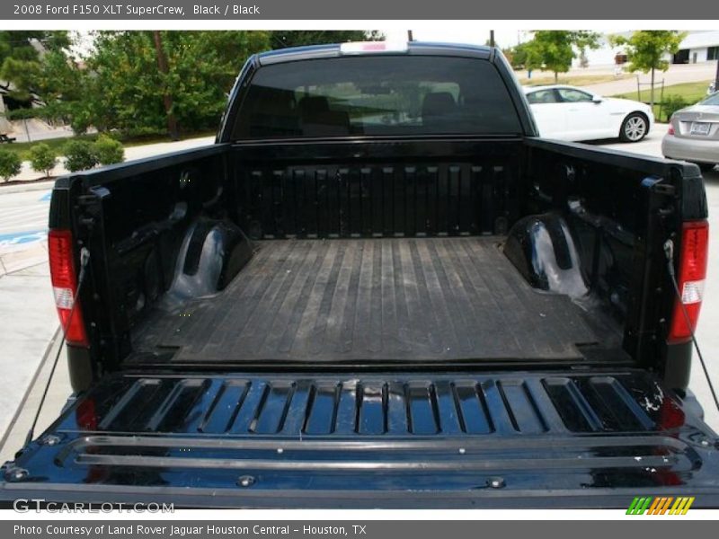 Black / Black 2008 Ford F150 XLT SuperCrew