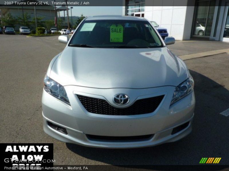 Titanium Metallic / Ash 2007 Toyota Camry SE V6