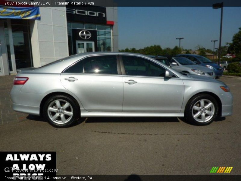 Titanium Metallic / Ash 2007 Toyota Camry SE V6