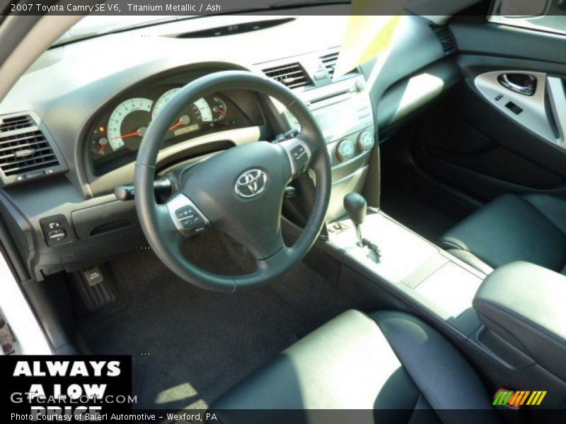Titanium Metallic / Ash 2007 Toyota Camry SE V6