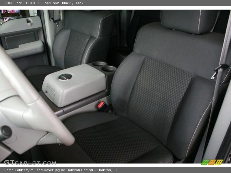 Black / Black 2008 Ford F150 XLT SuperCrew