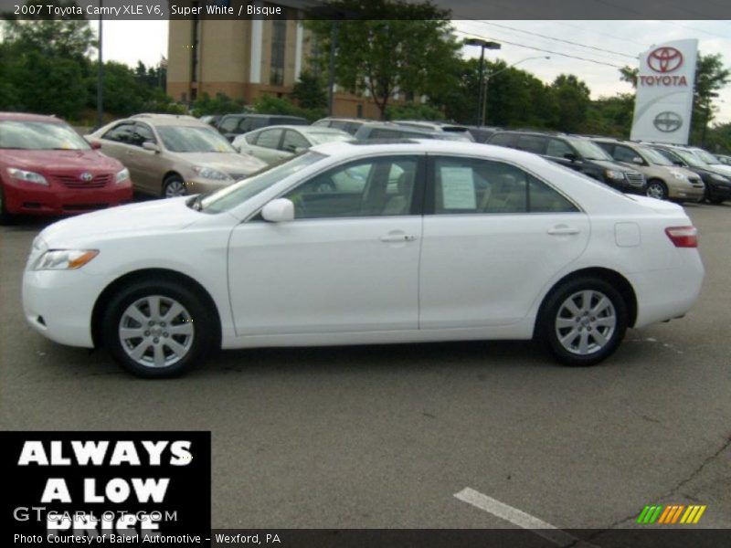 Super White / Bisque 2007 Toyota Camry XLE V6
