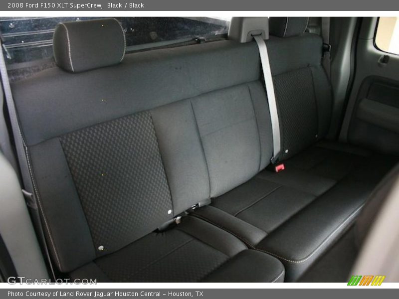 Black / Black 2008 Ford F150 XLT SuperCrew