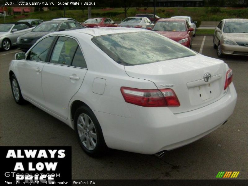 Super White / Bisque 2007 Toyota Camry XLE V6