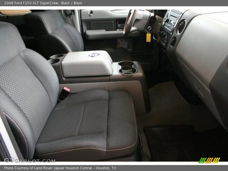 Black / Black 2008 Ford F150 XLT SuperCrew