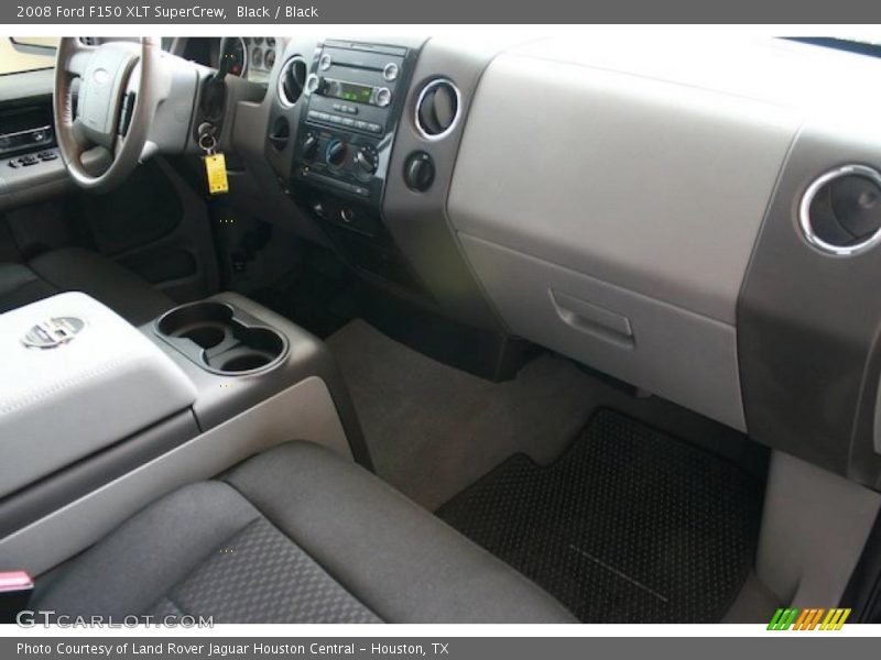 Black / Black 2008 Ford F150 XLT SuperCrew