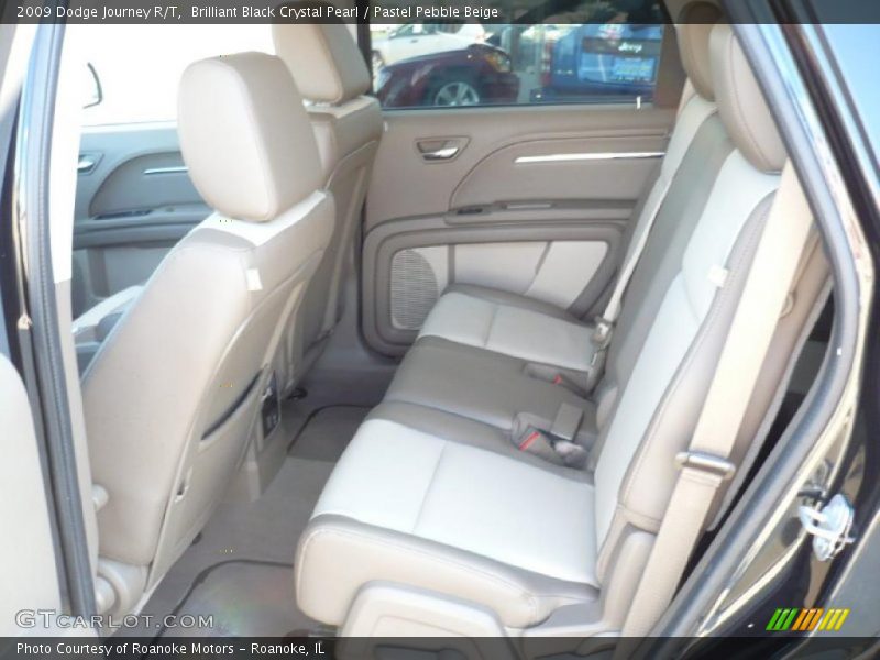 Brilliant Black Crystal Pearl / Pastel Pebble Beige 2009 Dodge Journey R/T