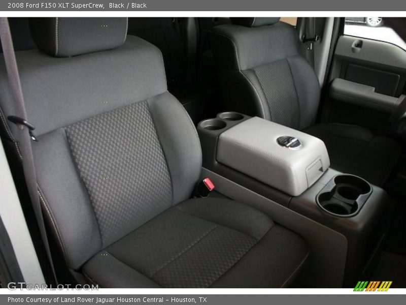 Black / Black 2008 Ford F150 XLT SuperCrew