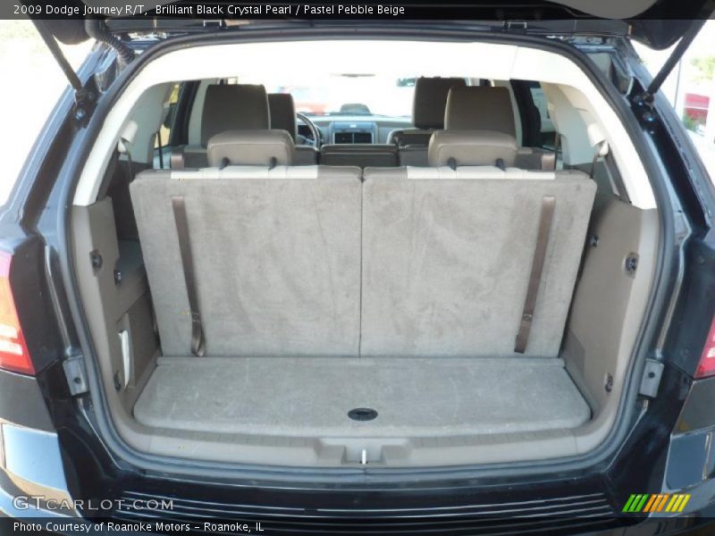 Brilliant Black Crystal Pearl / Pastel Pebble Beige 2009 Dodge Journey R/T