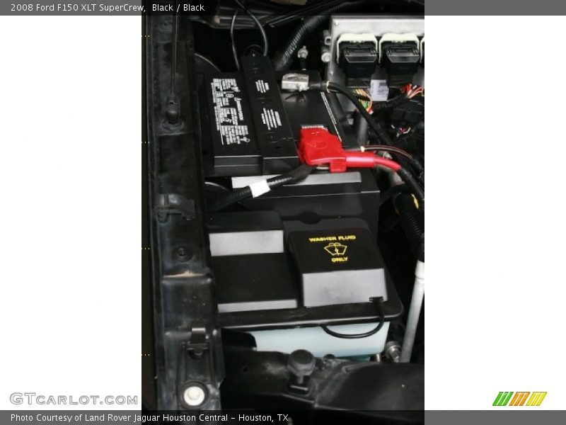 Black / Black 2008 Ford F150 XLT SuperCrew