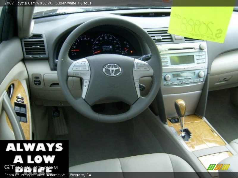 Super White / Bisque 2007 Toyota Camry XLE V6