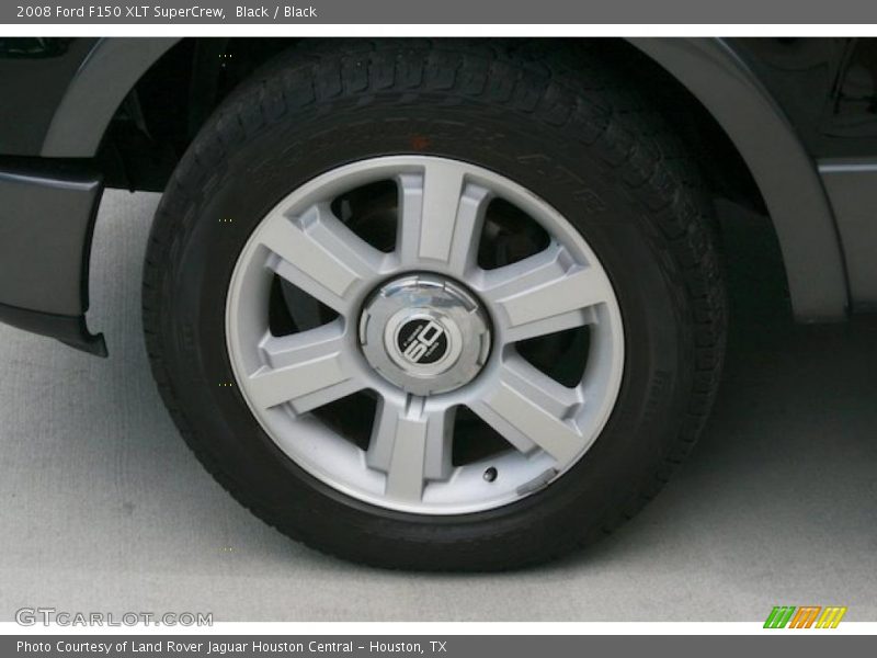 Black / Black 2008 Ford F150 XLT SuperCrew