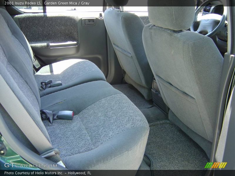 Garden Green Mica / Gray 2001 Isuzu Rodeo LS