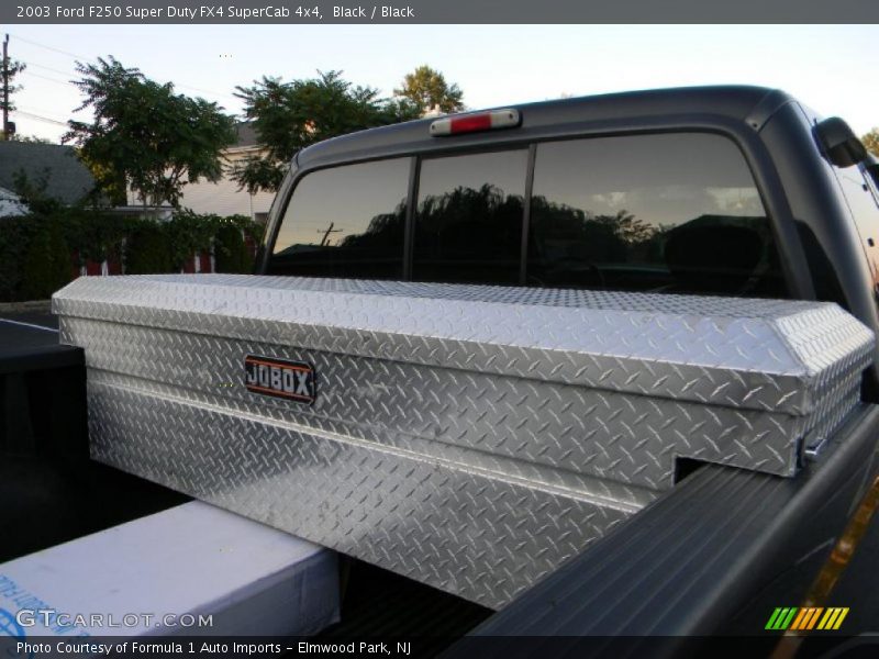 Black / Black 2003 Ford F250 Super Duty FX4 SuperCab 4x4