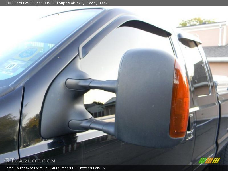 Black / Black 2003 Ford F250 Super Duty FX4 SuperCab 4x4