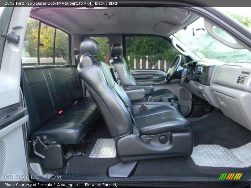 Black / Black 2003 Ford F250 Super Duty FX4 SuperCab 4x4
