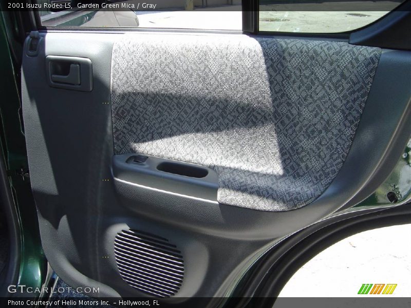 Garden Green Mica / Gray 2001 Isuzu Rodeo LS