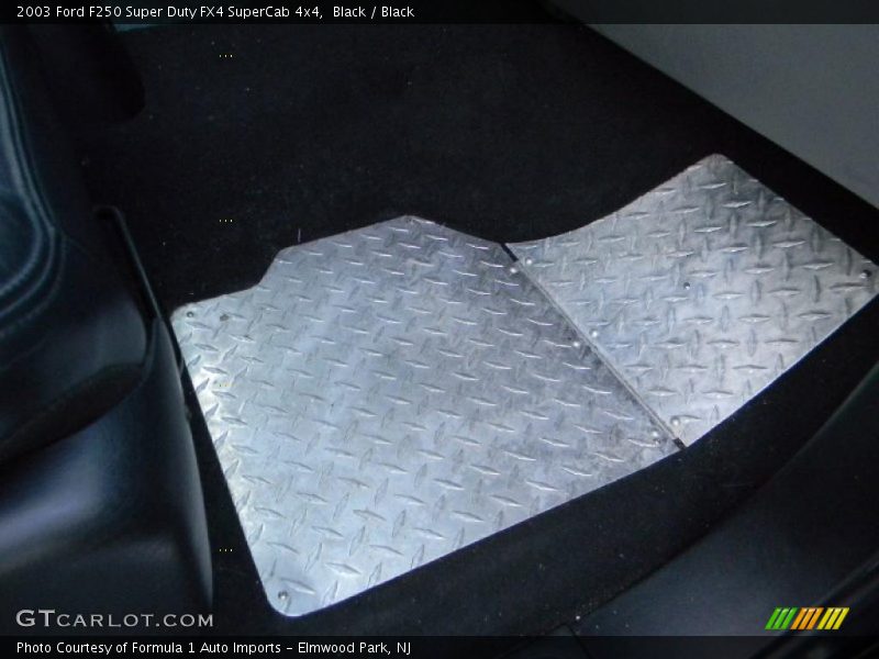 Black / Black 2003 Ford F250 Super Duty FX4 SuperCab 4x4