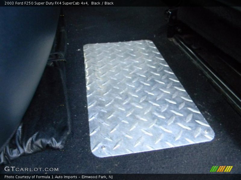 Black / Black 2003 Ford F250 Super Duty FX4 SuperCab 4x4
