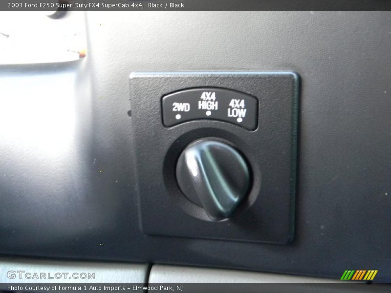 Black / Black 2003 Ford F250 Super Duty FX4 SuperCab 4x4