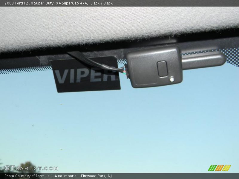 Black / Black 2003 Ford F250 Super Duty FX4 SuperCab 4x4