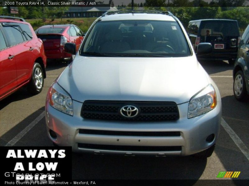 Classic Silver Metallic / Ash 2008 Toyota RAV4 I4