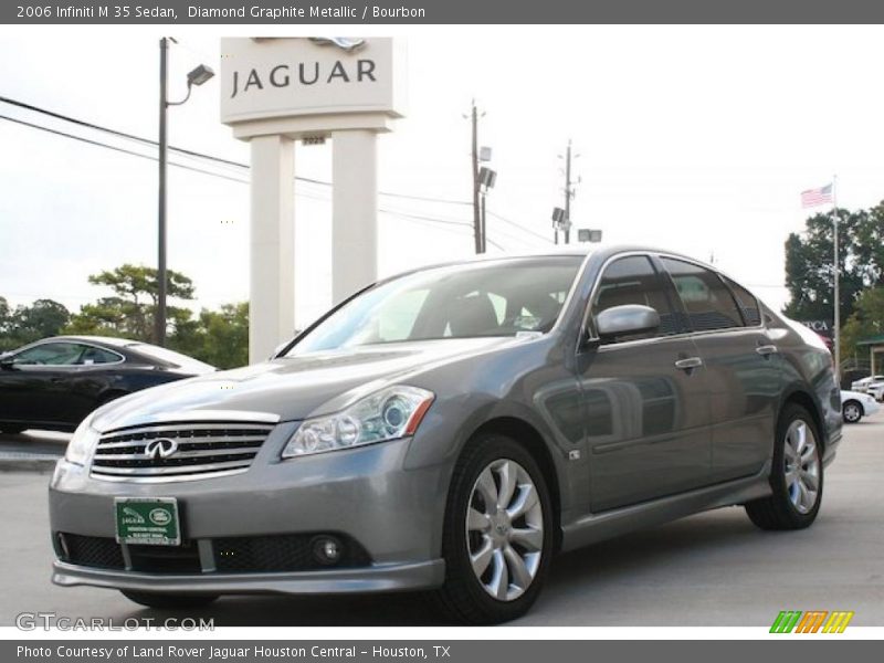 Diamond Graphite Metallic / Bourbon 2006 Infiniti M 35 Sedan