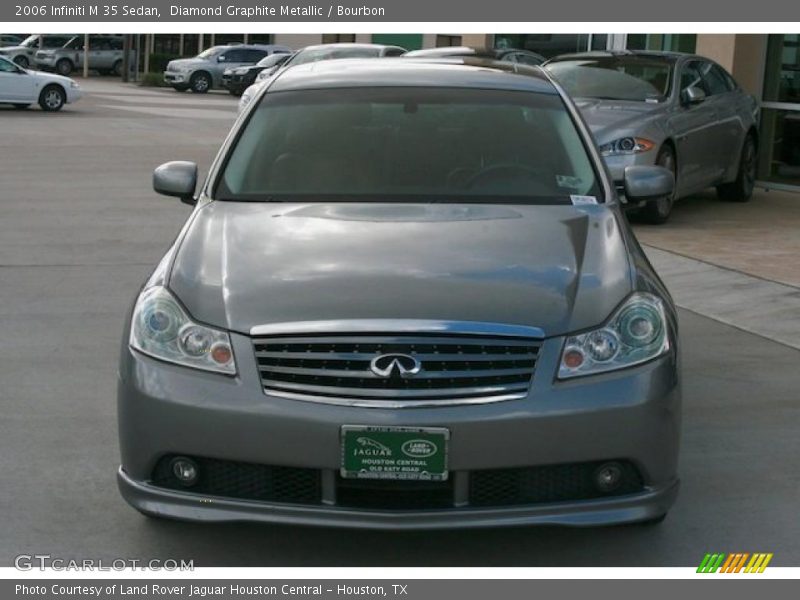 Diamond Graphite Metallic / Bourbon 2006 Infiniti M 35 Sedan
