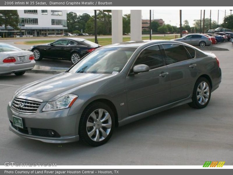 Diamond Graphite Metallic / Bourbon 2006 Infiniti M 35 Sedan