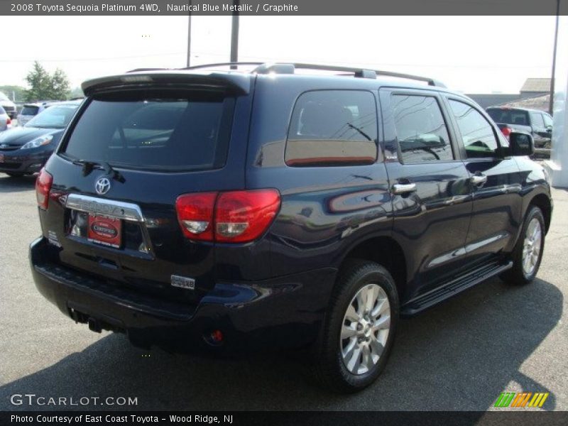 Nautical Blue Metallic / Graphite 2008 Toyota Sequoia Platinum 4WD