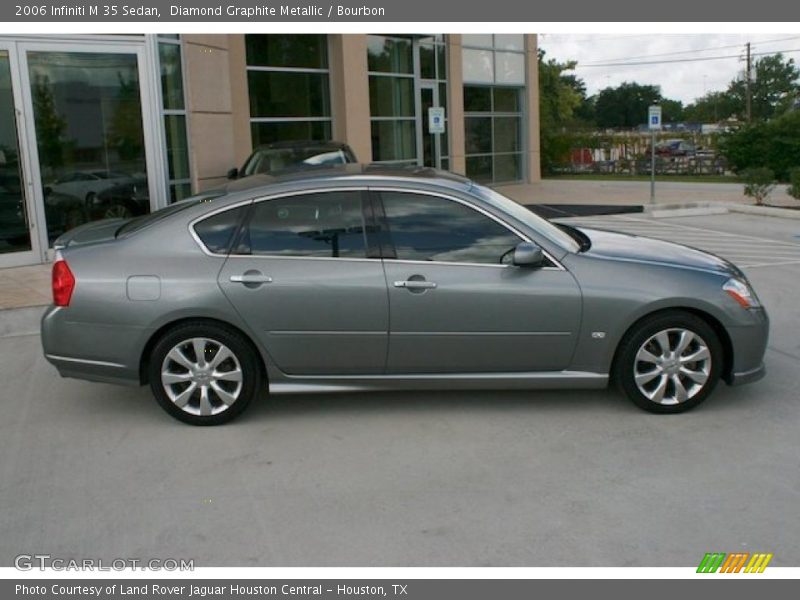 Diamond Graphite Metallic / Bourbon 2006 Infiniti M 35 Sedan