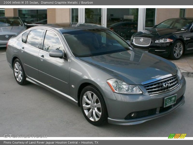 Diamond Graphite Metallic / Bourbon 2006 Infiniti M 35 Sedan