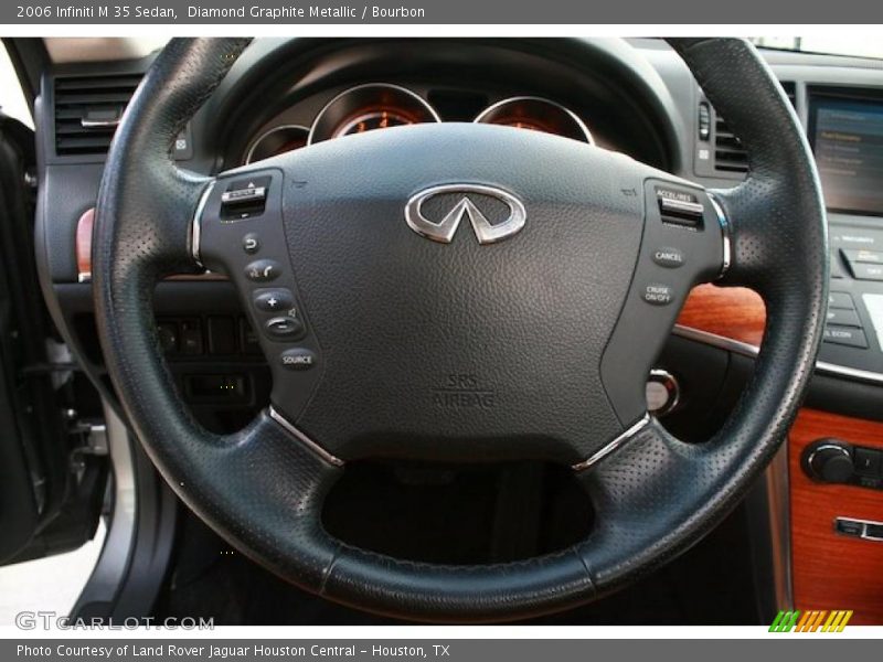 Diamond Graphite Metallic / Bourbon 2006 Infiniti M 35 Sedan