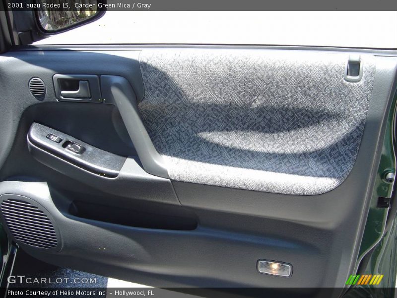 Garden Green Mica / Gray 2001 Isuzu Rodeo LS