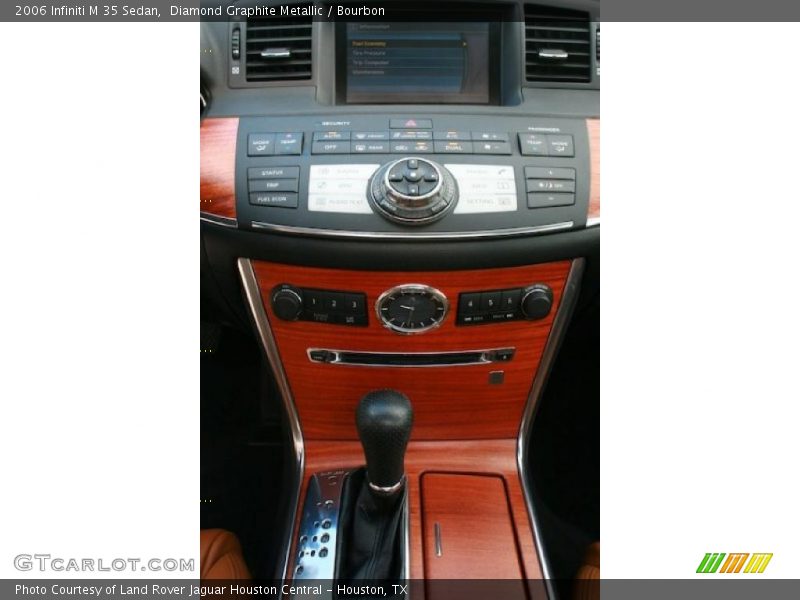 Diamond Graphite Metallic / Bourbon 2006 Infiniti M 35 Sedan