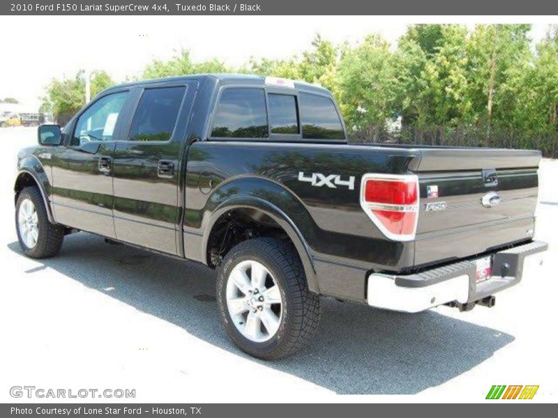 Tuxedo Black / Black 2010 Ford F150 Lariat SuperCrew 4x4