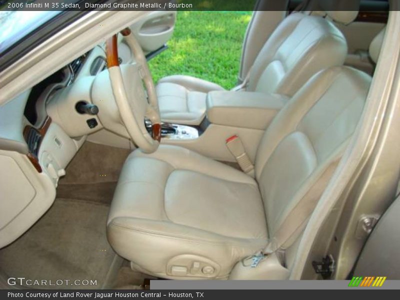 Diamond Graphite Metallic / Bourbon 2006 Infiniti M 35 Sedan