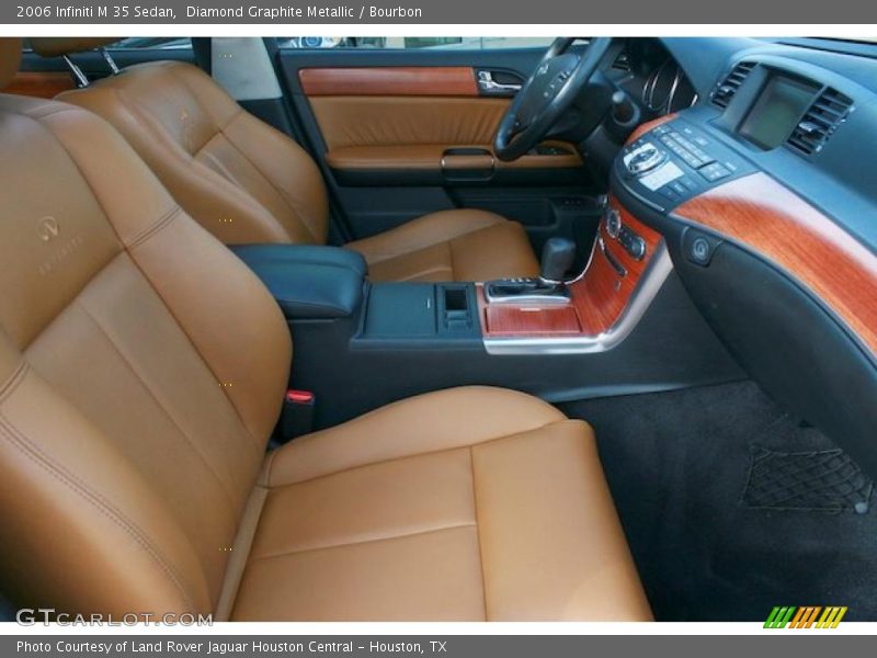Diamond Graphite Metallic / Bourbon 2006 Infiniti M 35 Sedan