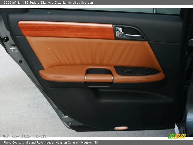 Diamond Graphite Metallic / Bourbon 2006 Infiniti M 35 Sedan